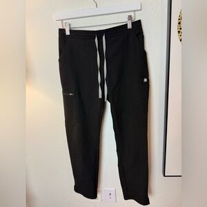 Women’s Black Skinny Figs Technical Scrub Pants